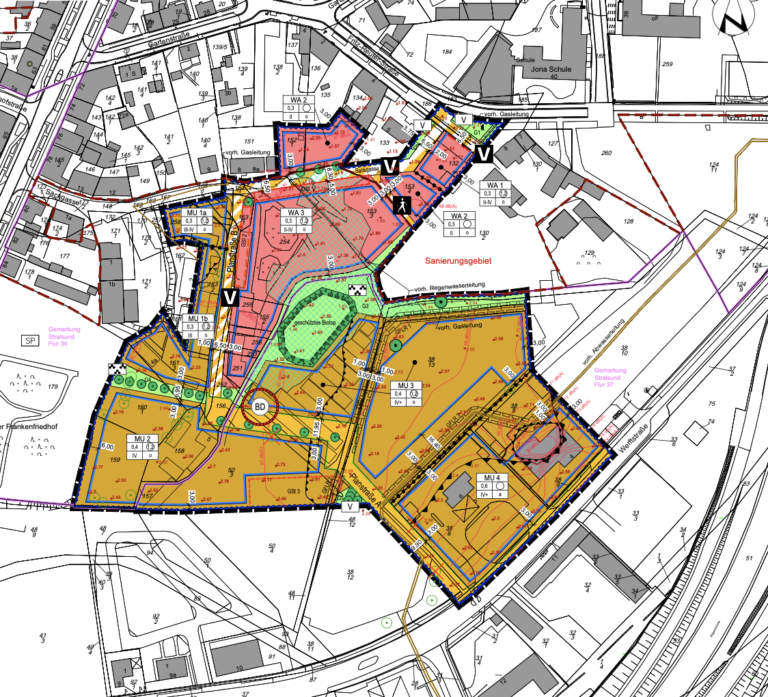 In der Frankenvorstadt soll gebaut werden.